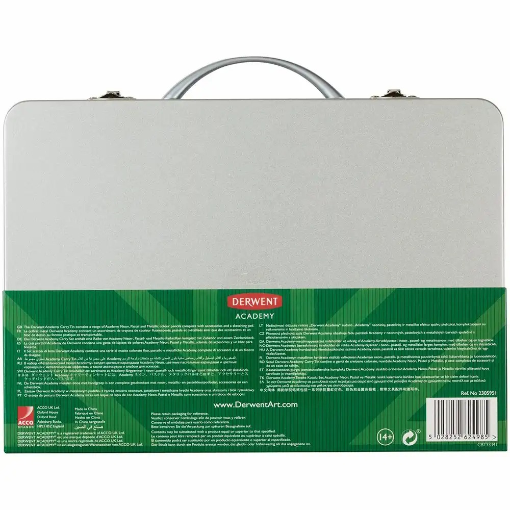 Set pentru desen DERWENT Academy, 28 piese