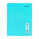 Caiet capsat Mynote, format A4, 40 file offset 60 g/mp, liniatura dictando, coperta PP neon, mix de 8 culori