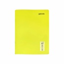 Caiet capsat Mynote, format A5, 40 file offset 60 g/mp, liniatura matematica, coperta PP neon, mix de 8 culori