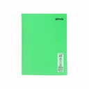 Caiet capsat Mynote, format A5, 40 file offset 60 g/mp, liniatura matematica, coperta PP pastel, mix de 8 culori