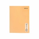 Caiet capsat Mynote, format A5, 40 file offset 60 g/mp, liniatura matematica, coperta PP pastel, mix de 8 culori