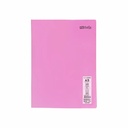 Caiet capsat Mynote, format A5, 40 file offset 60 g/mp, liniatura matematica, coperta PP pastel, mix de 8 culori