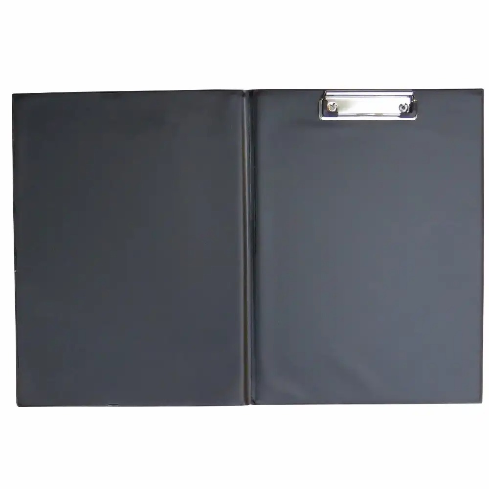 Clipboard dublu, A4, PVC, negru