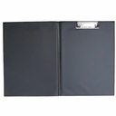 Clipboard dublu, A4, PVC, negru