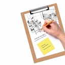 Clipboard simplu Apli, A4, lemn