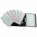 Index din plastic Esselte, A4, index 1-31