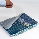 Caiet cu spira si separatoare A4 Pukka Pads PB Glee dictando 200 pag verde