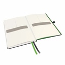 Caiet de birou Leitz Complete, A5, dictando, negru