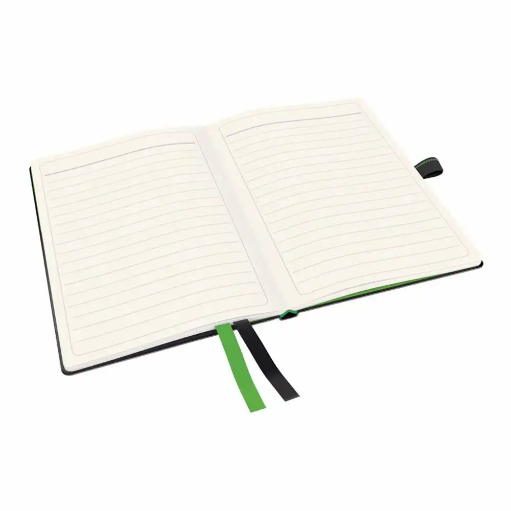 Caiet de birou Leitz Complete, A6, dictando, negru