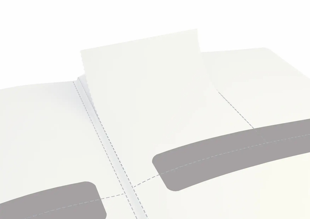 Caiet de birou Leitz Complete, format iPad, matematica, negru