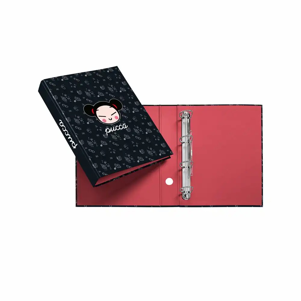Caiet mecanic Pucca, A4, 4 inele