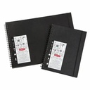 Caiet schite Derwent Proffesional, A4, 165g/mp, 56 file, negru