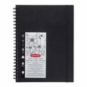 Caiet schite Derwent Proffesional, A4, 165g/mp, 56 file, negru