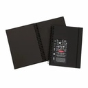 Caiet schite Derwent, A4, 200g/mp, 40 file, negru