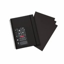 Caiet schite Derwent, A4, 200g/mp, 40 file, negru