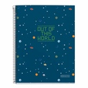 Caiet spira Miquelrius, A4, 140 file, 70 g, matematica, My Space