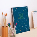 Caiet spira Miquelrius, A4, 140 file, 70 g, matematica, My Space