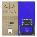 Calimara cerneala Parker Quink Washable, 57 ml, albastra