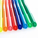 Carioci Kores, corp plastic, capac ventilat, 12 bucati/blister