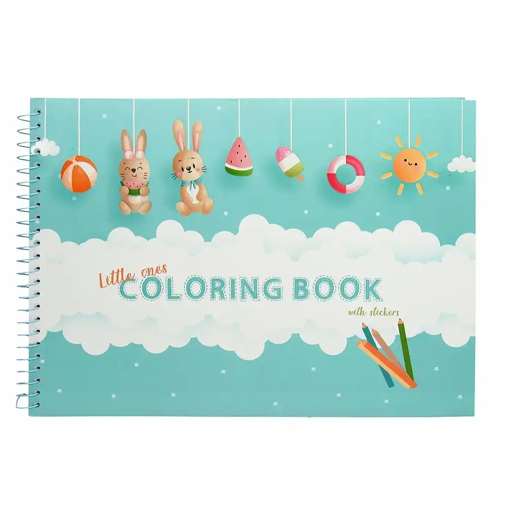 Carte de colorat creativa pentru cei mici, A4, 51 pagini, 150 g
