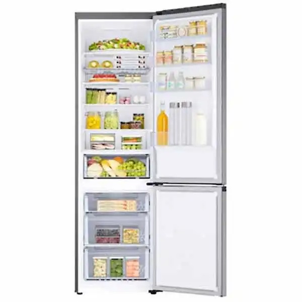 Combina Frigorifica SAMSUNG RB38T602DSA/EF, No Frost, 385 l, H 203 cm, Clasa D, inox