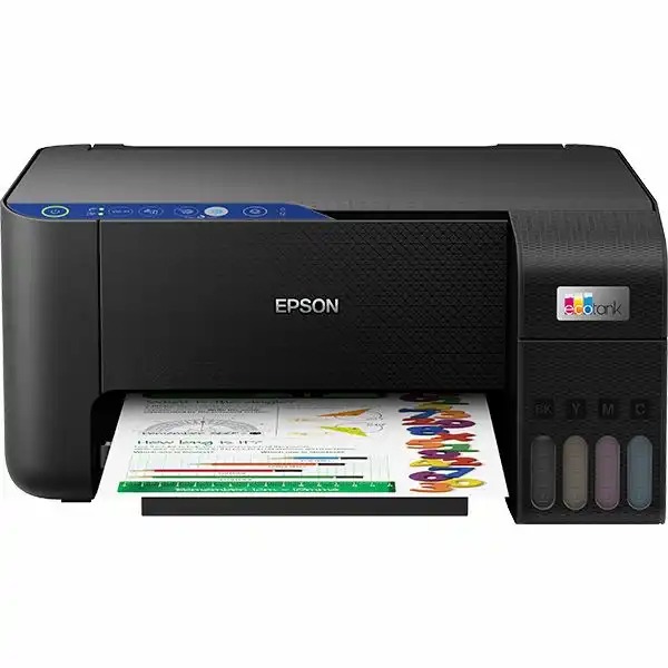Multifunctional inkjet color EPSON EcoTank L3251 CISS, A4, USB, Wi-Fi, Imprimare Rapida, Scanare Eficienta, Economie de Cerneala