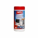 Servetele APLI pentru curatare generala, 100 buc, dispenser plastic - Eficienta si igiena pentru diverse suprafete