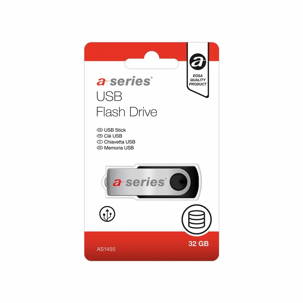 Memorie USB EOSA Flash Drive, 32 GB, Design Compact si Robust, Transfer Rapid, Capacitate Generoasa