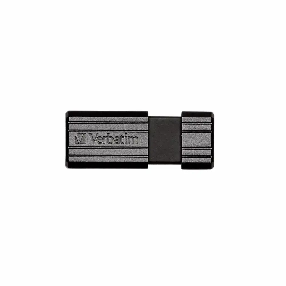 Memory stick Verbatim Pinstripe, 8 GB, USB 2.0, protectie slide, portabil, diferite culori