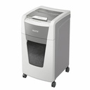 Distrugator documente automat Leitz IQ Office, P4, cross-cut, 300 coli, 60l, alb-gri, Eco Sleep