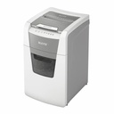 Distrugator documente automat Leitz IQ Office, P4, cross-cut, 150 coli, 44l, alb-gri, Eco Sleep, silentios