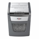 Distrugator documente automat Rexel Optimum 50X, P4, 50 coli, cos 20l, negru-gri, Tehnologie Anti-Blocare, Silentios