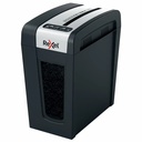 Distrugator documente manual REXEL SECURE MC4 Slim P5, micro-cut, 4 coli, 14l, negru/argintiu, Whisper-ShredTM, silentios