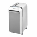 Distrugator documente Fellowes LX221 Alb, Micro-taiere, Silentios, Nivel Maxim Securitate, Jam Proof, 20 coli, 30L Confetti
