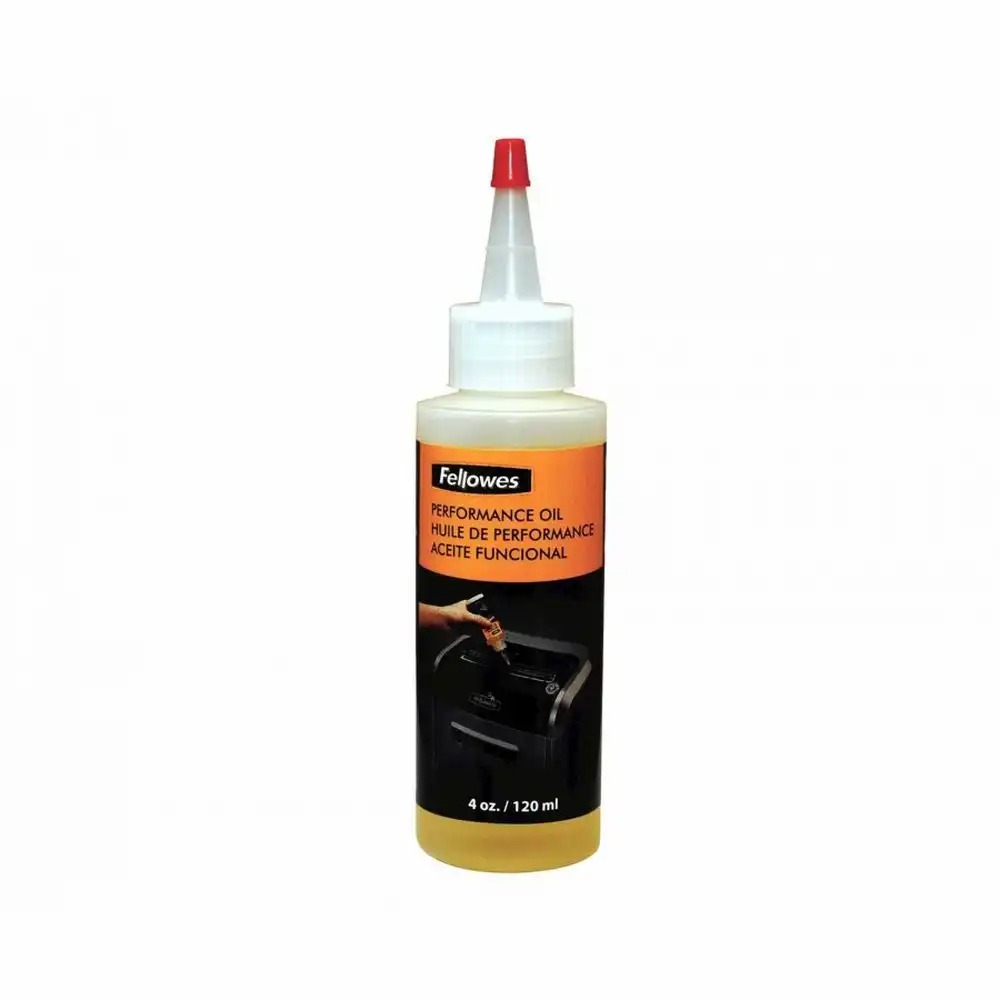 Ulei Fellowes pentru Distrugatoare de Documente, 335 ml, Prolongeaza Durata de Viata, Recipient Practic din Plastic