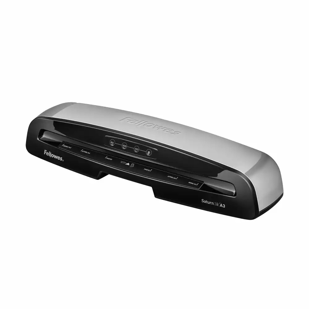 Laminator Fellowes Saturn 3i A3, InstaHeat, Aliniere Automata, A3, 32 cm, Alb