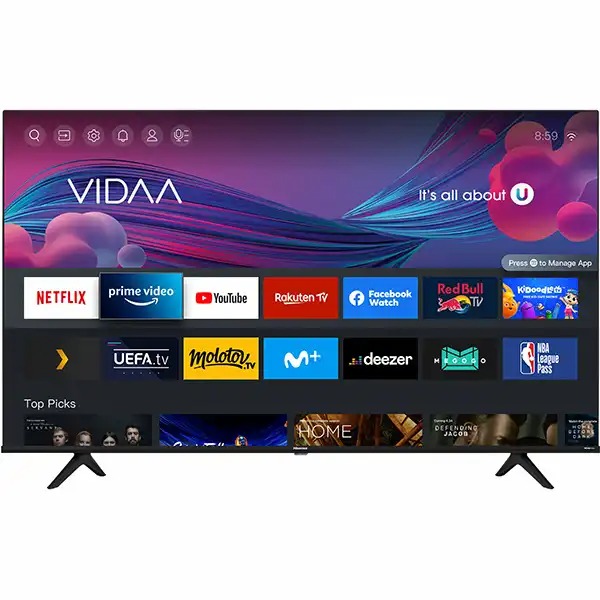 Televizor LED Smart HISENSE 43A6BG, Ultra HD 4K, 108cm