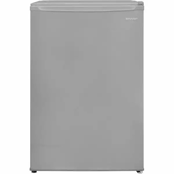 Frigider SHARP SJ-UF135M4S-EU, 135 l, H 83.8 cm, Clasa F, Direct Cooling, Argintiu, Iluminare LED