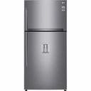 Frigider cu doua usi LG GTF916PZPYD, No Frost, 592 l, H 184 cm, Clasa E, Wi-Fi, Smart Diagnosis, Argintiu