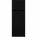 Frigider cu doua usi VORTEX VDD22SBK02V, 213 l, H 145 cm, Clasa F, Negru, Termostat Ajustabil, Usor de Curatat