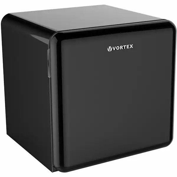 Frigider minibar VORTEX VM5SBK02M, 47 l, H 48.5 cm, Clasa F, Negru - Compact si Eficient, Ideal pentru Camere de Hotel sau Baruri