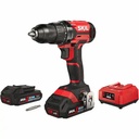 Masina de gaurit si insurubat SKIL 3010 BA, 20V, 2.5Ah, 1450RPM, mandrina rapida 13mm, 2 acumulatori, LED, 17 setari cuplu