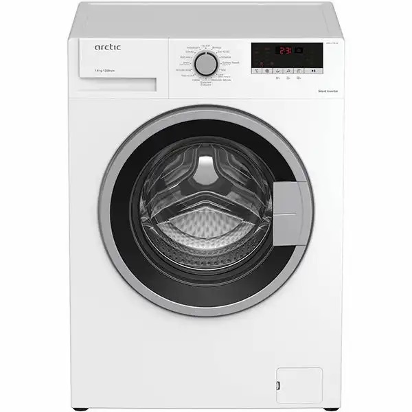 Masina de spalat rufe Arctic AB81223XLW5, 8 kg, 1200rpm, Alb, Eco Wash, XL Door, Silent Inverter