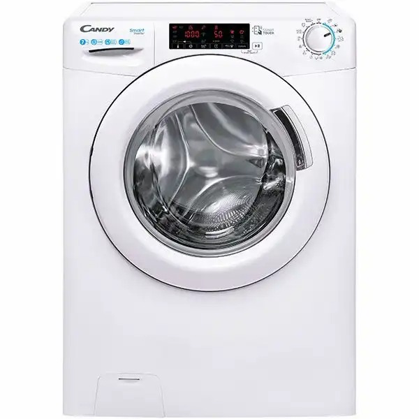 Masina de spalat rufe Candy CS4 127TXME, 7 kg, 1200rpm, Clasa A, alb, Motor Inverter, Program Hygiene, Display Digital