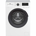 Masina de spalat rufe frontala BEKO WUE7626XBW, SteamCure, 7kg, 1200rpm, Alb, Aplicatie HomeWhiz, Eficient energetic