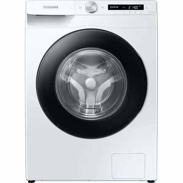 Masina de spalat rufe frontala SAMSUNG WW80T534DAW/S7, AI Control, EcoBubble, 8 kg, Alb, Wi-Fi, Auto Dispenser