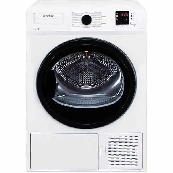 Uscator de rufe ARCTIC DAPLH842PB, Pompa de caldura, 8kg, 15 programe, A++, alb, LCD, Programe variate