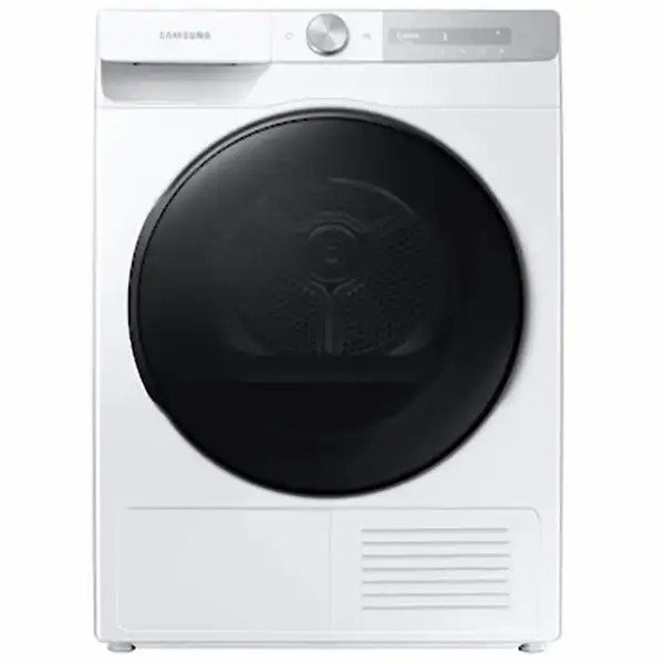 Uscator de rufe Samsung DV90T7240BH/S7, Pompa de caldura, 9 kg, A+++, alb, Control AI, 17 programe