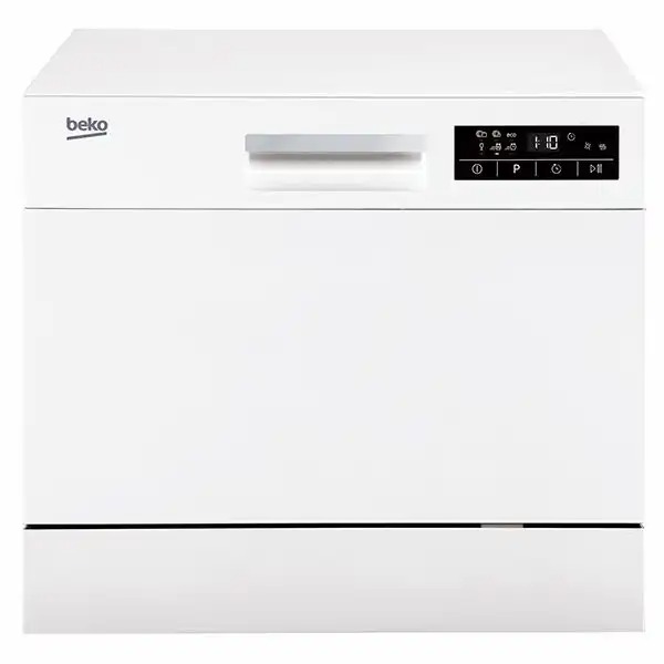 Masina de spalat vase independenta BEKO DTC36610W, 6 seturi, 6 programe, Alb, Eficienta energetica F