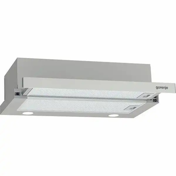 Hota incorporabila GORENJE BHP603E9X, 2 motoare, 350 m3/h, LEDLight, Inox, Eficienta Superioara, Nivel Redus de Zgomot
